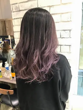 ミディアム カラー パーマ ヘアアレンジ メンズ キッズ ネイル マツエク・マツパ バレイヤージュ/ 髪質改善/渡邉悟🌱のヘアスタイル