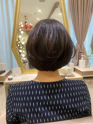 ショート 骨格補正カット /マンツーマン/のヘアスタイル