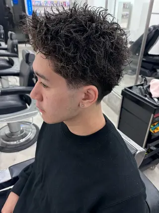 パーマ メンズ 土岐 仁/メンズ専門 パーマ特化美容師🌀のヘアスタイル