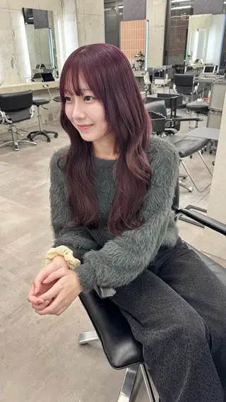 ロング カラー shio ハイトーン 💗【福岡天神】のヘアスタイル