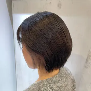 ショート ツヤカラー🫧Sae ネイルモデル募集中のヘアスタイル