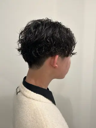 パーマ メンズ 奈良 優輝のヘアスタイル