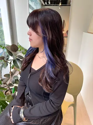 ロング カラー 髪質改善マスター 長尾勇弥/梅田中津のヘアスタイル