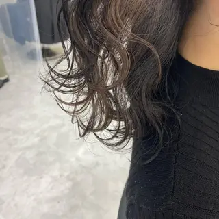 ミディアム カラー ヘアアレンジ GOTODAY shair salon 横浜mare店所属・mai🍑暖色カラー /レイヤー💖のヘアスタイル
