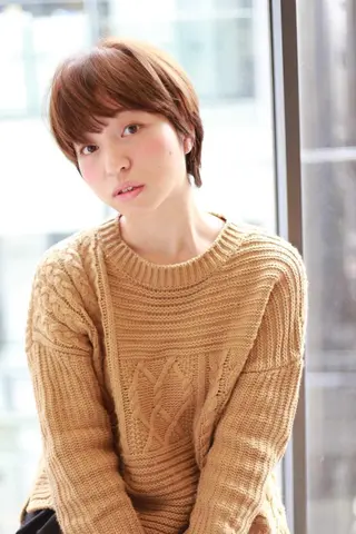 セミロング 松島 涼花のヘアスタイル