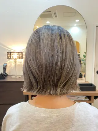 ショート noi  hair所属・長谷川 里佳のヘアスタイル