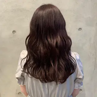 ロング カラー 金田 ありさのヘアスタイル