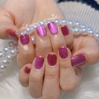 ネイル CC  NaNa ワンホンネイル🌙Nのネイルデザイン