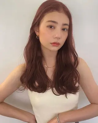 ロング 似合わせcut ◎ 倉橋実咲のヘアスタイル