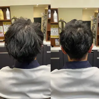 ショート メンズ 💈トレサンパ 💈金山駅✂︎愛実のヘアスタイル