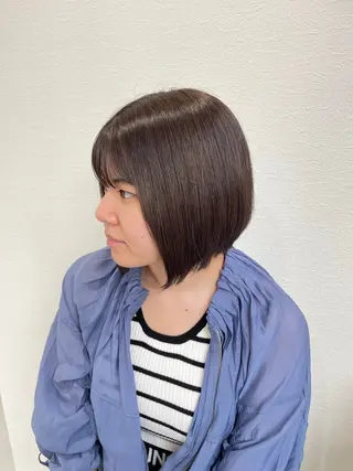 ショート カラー une所属・kunimi harukaのヘアスタイル