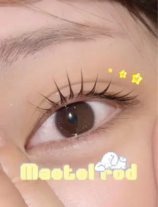 マツエク・マツパ Rinka/束感/L ED/Lカール🎀‎のマツエク・マツパデザイン