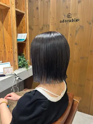 ミディアム adorable 樋口円のヘアスタイル