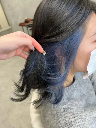 カラー 中村 彩夏のヘアスタイル