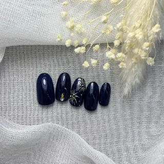 ネイル ⭐︎休業中の練習⭐︎ JNA認定講師髙橋のネイルデザイン