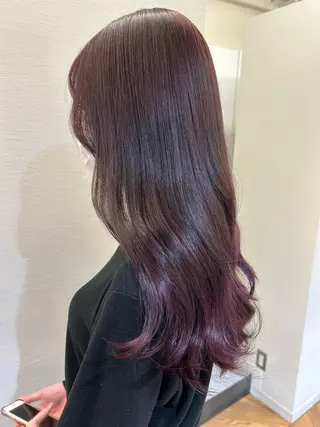 ロング カラー bnd_bnd アイのヘアスタイル