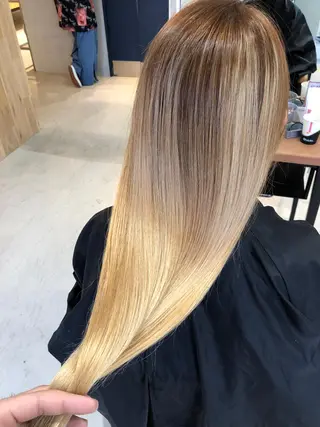 ロング カラー welring hair salonのヘアスタイル