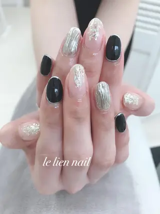 ショート le lien nailのネイルデザイン
