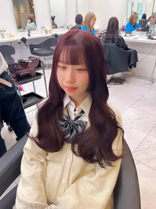 ロング カラー 💖札幌カラー 指名No.1💖玲奈のヘアスタイル