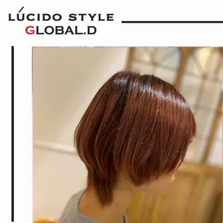 ショート カラー ✂︎ショート、ボブ、 レイヤー🩵YUMIのヘアスタイル