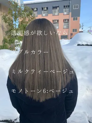 ロング カラー メンズ 嶋崎 啓人のヘアスタイル