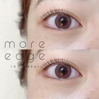 マツエク・マツパ more edgeのマツエク・マツパデザイン