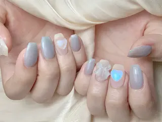 ネイル る りのネイルデザイン