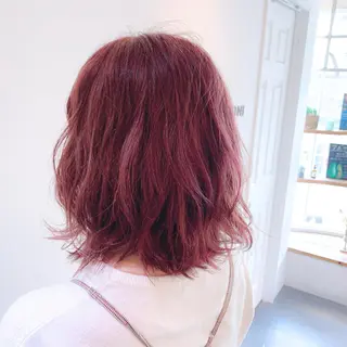 ショート カラー ヘアアレンジ 似合わせhair🔸 アサダ タカコ🔸のヘアスタイル