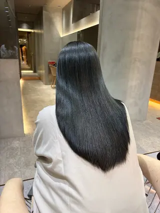 ロング カラー 髪質改善/美髪矯正/ 銀座/Airiのヘアスタイル