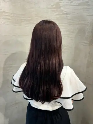 ロング カラー るな ／nabi 船橋のヘアスタイル