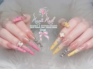 ロング Linanail Nambaのマツエク・マツパデザイン