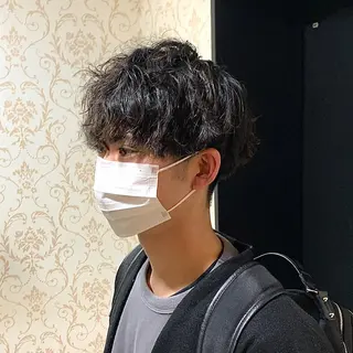 パーマ メンズ メンズパーマ&メンズ 縮毛矯正/平野/渋谷のヘアスタイル