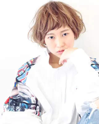 ショート カラー 【髮質改善特化】 lic吉祥寺のヘアスタイル