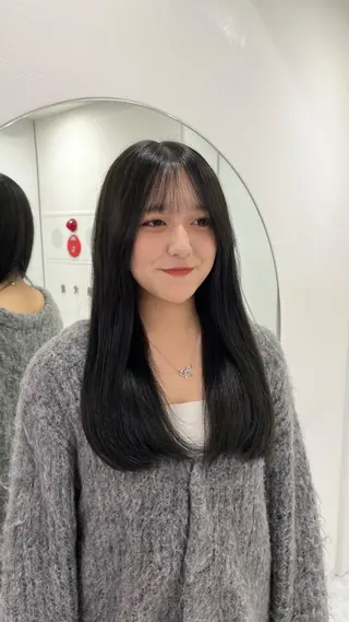 カラー 🤍海外girl🤍 ベージュ/ALISAのヘアスタイル