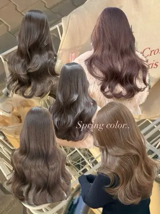 ロング カラー 韓国ヘア🦢🖤 Sayumiのヘアスタイル