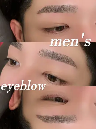 メンズ アイブロウ 🍒‪ Nozomi🎧‎のマツエク・マツパデザイン