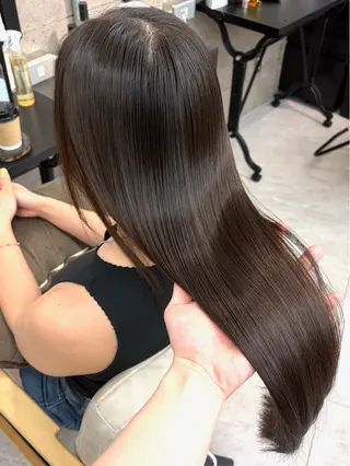 ロング カラー パーマ 🌸東中野/髪質改善 美髪矯正/櫻井🌸のヘアスタイル