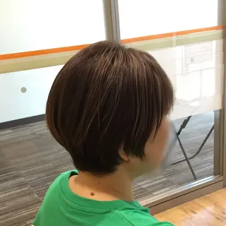 ショート カラー 滝口 瑞季のヘアスタイル