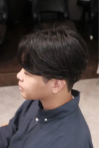 メンズ シャドウパーマ No.1うえちりくのヘアスタイル