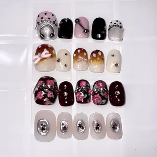 ネイル RIEKO🍒 ワンホン♡推しネイルのネイルデザイン