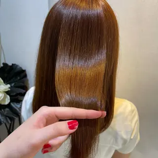 セミロング 鶴﨑 美優亜のヘアスタイル