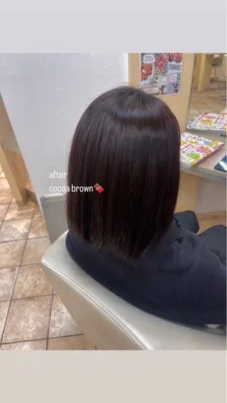 カラー BENI仙台柳生店 HIGUCHI🎀のヘアスタイル