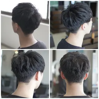 ショート メンズ 中島 剛のヘアスタイル