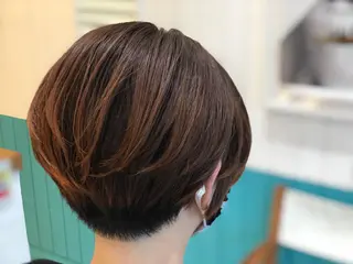 ショート Snaly カラー特化ページのヘアスタイル