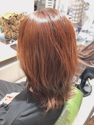 ミディアム カラー 川口髪質改善ウルトワ 🌈毛島健樹🌈のヘアスタイル