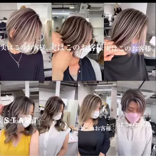 ショート カラー uhiyama shotarouのヘアスタイル