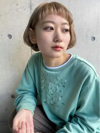 ショート カラー 大西 真人🪴のヘアスタイル