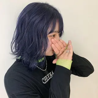 ミディアム カラー fit /HONOKAのヘアスタイル