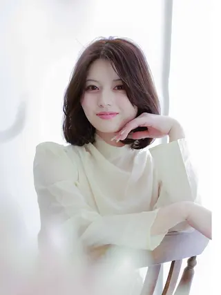 ミディアム 💫モテ髪顔周り💫 塚　優貴のヘアスタイル