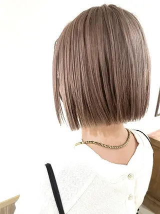 ショート カラー 吉田裕太/ハイライト ダブルカラーのヘアスタイル